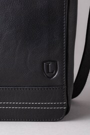 Lakeland Leather Keswick Medium Leather Messenger Bag In - Image 6 of 7