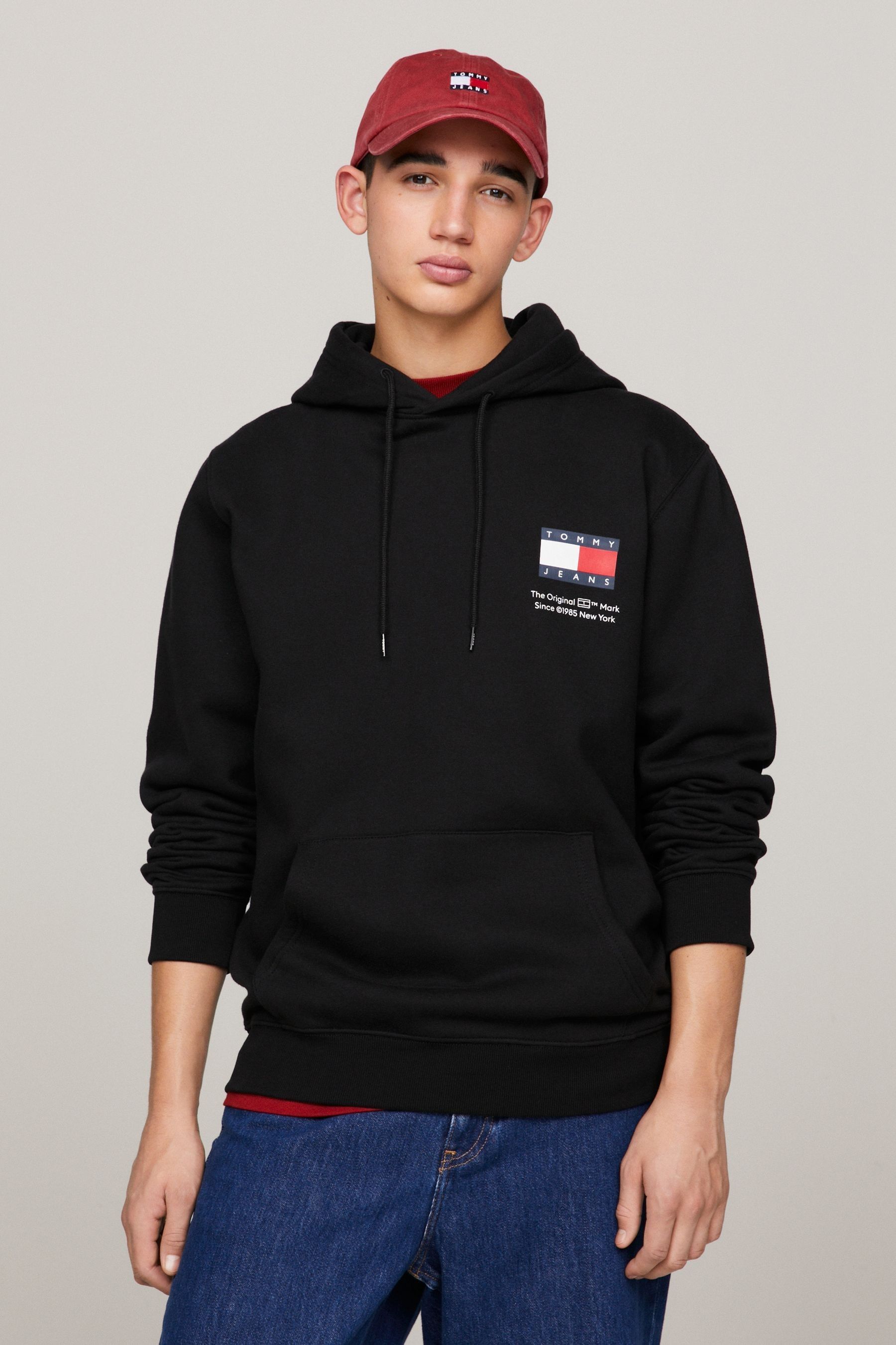 Buy Tommy Jeans White Regular Classic Logo Sweatshirt from the Next UK online shop