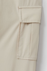 Reiss Stone Lucian 3-9 yrs Technical Drawstring Cuffed Cargo Trousers - Image 4 of 4