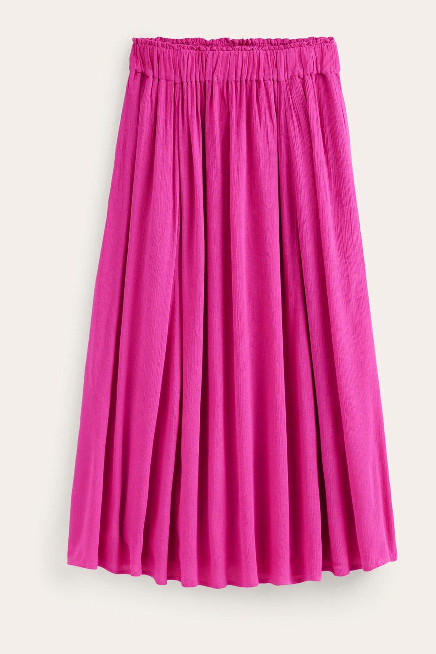 Boden pink pleated skirt store