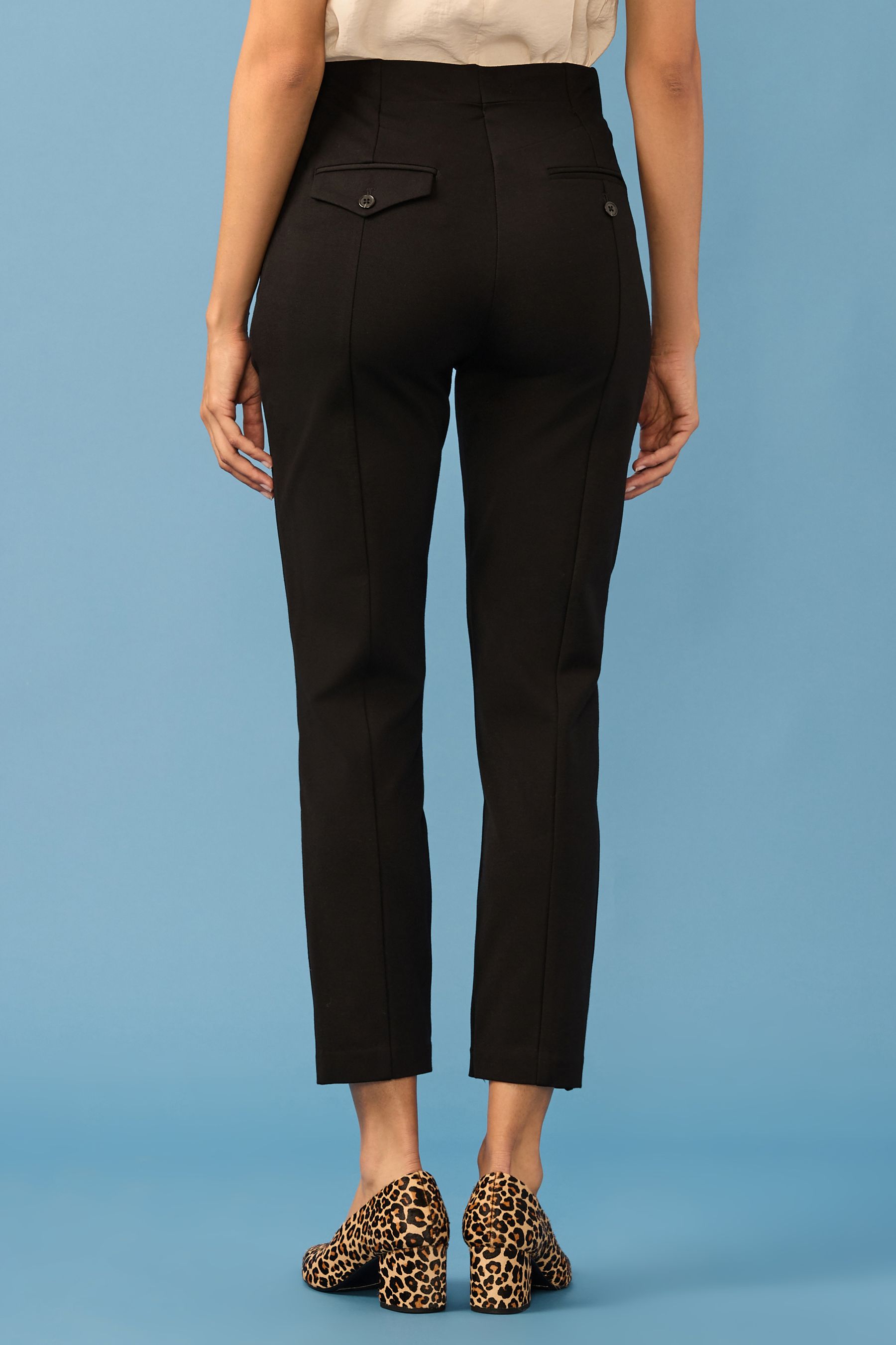 Next slim fit black trousers top