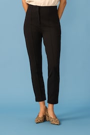 Black Slim Sculpting Trousers - Image 3 of 4