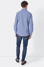 Crew Clothing Company Blue Cotton Shirt - Image 2 of 3