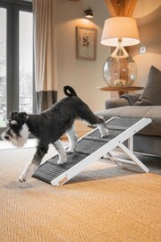 Lords and Labradors White Wooden Pet Ramp - Image 2 of 6