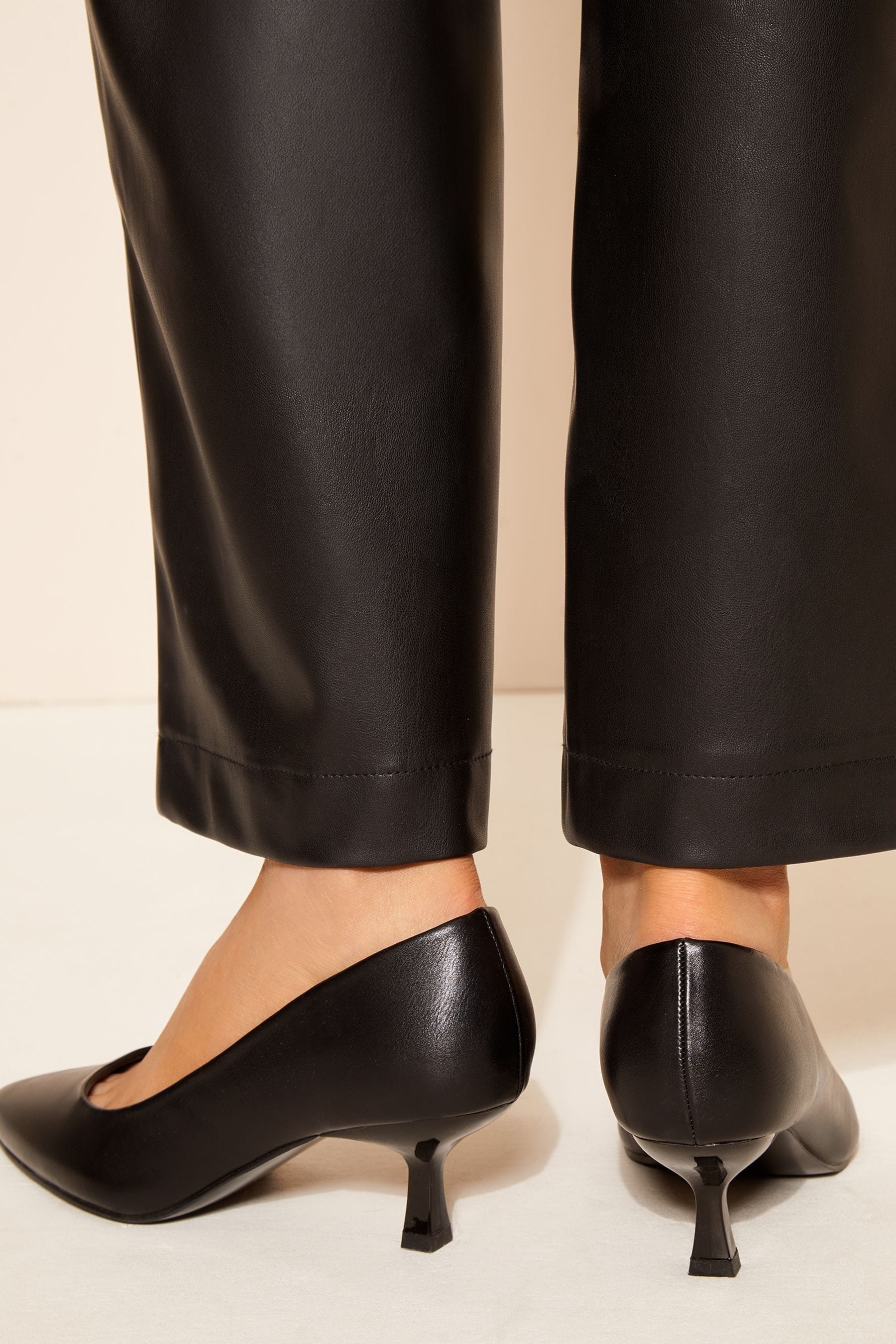 Pointed toe small heel shop