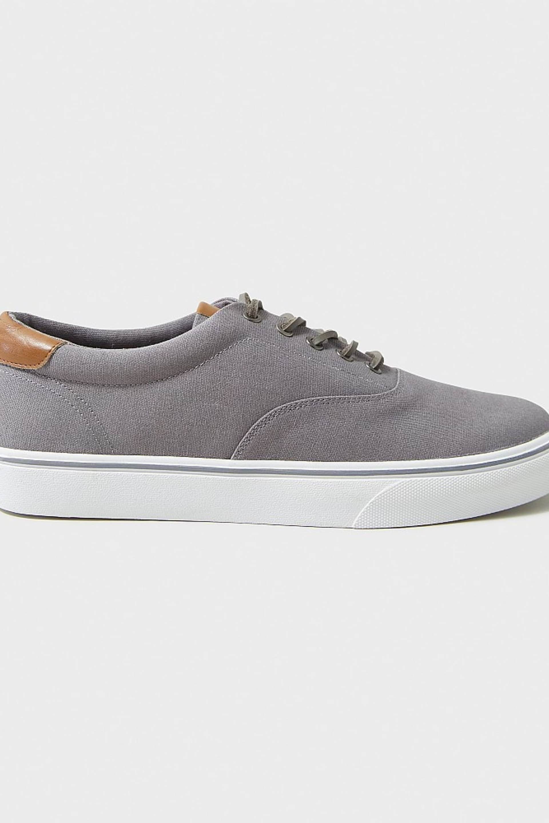 Crew Clothing Oxford Canvas Trainers - Image 2 of 5