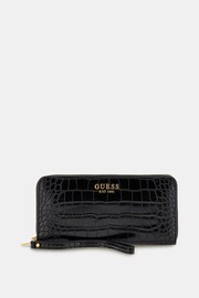 Guess Laurel Large Zip Around Purse - Image 1 of 5