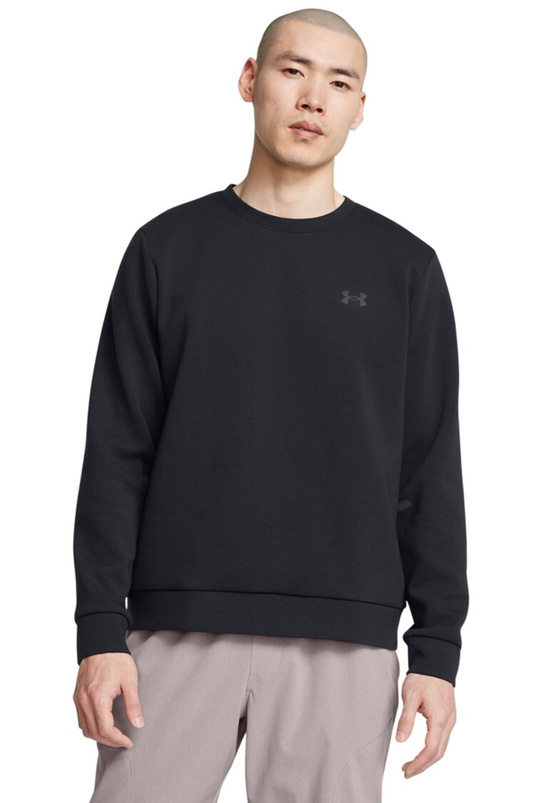 Under Armour Black Unstoppable Fleece Sweat Top - Image 1 of 5