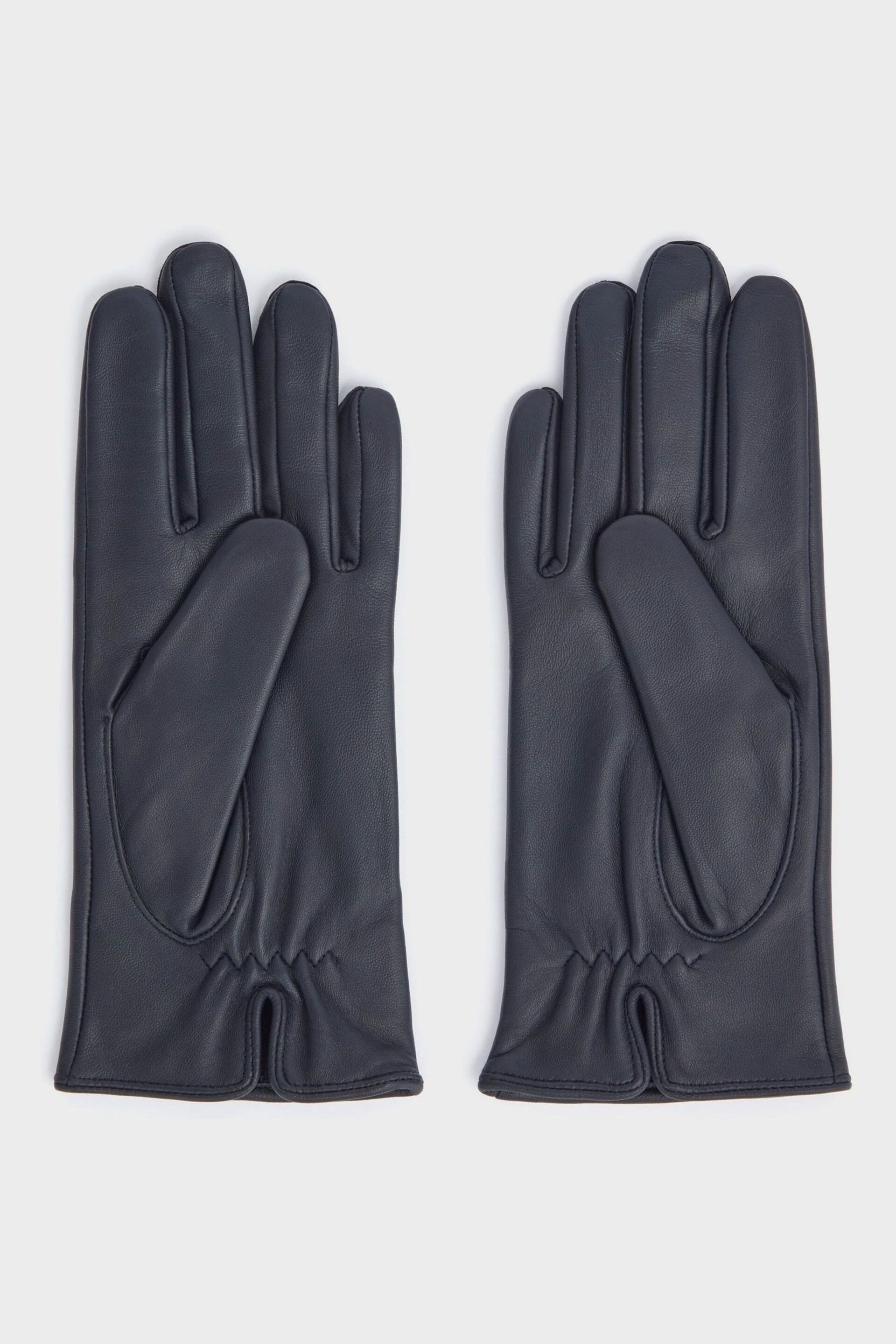 Osprey London Blue The Lila Leather Gloves - Image 3 of 4