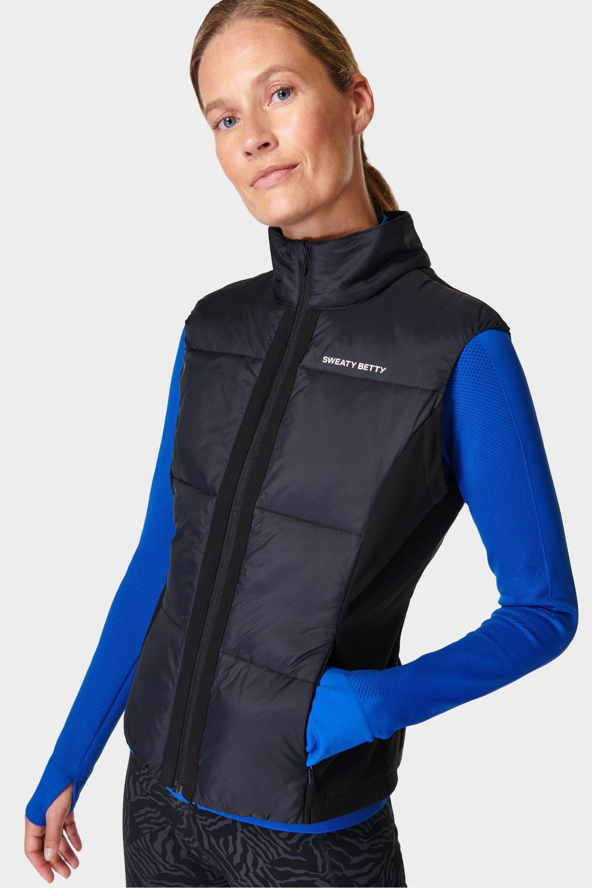 Sweaty Betty Black Accelerate Elite Gilet - Image 3 of 7