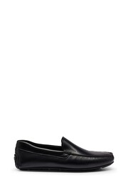 BOSS Black Nappa-Leather Moccasins With Driver Sole And Full Lining - Image 1 of 5