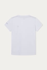 Hackett London Older Boys Short Sleeve White T-Shirt - Image 2 of 3