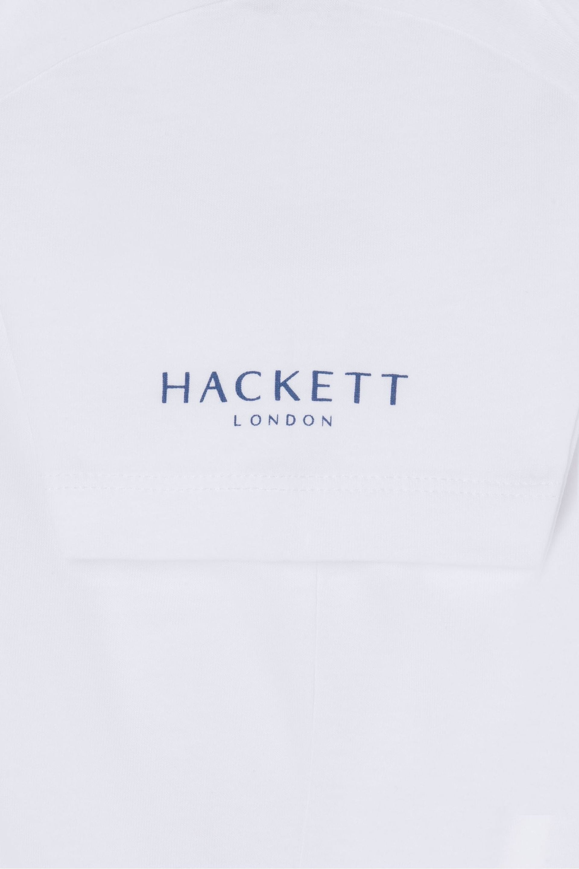 Hackett London Older Boys Short Sleeve White T-Shirt - Image 3 of 3