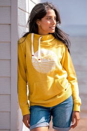 Brakeburn Yellow Palm Elise Hoodie - Image 1 of 5