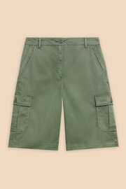 White Stuff Green Everleigh Cargo Shorts - Image 5 of 7