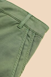 White Stuff Green Everleigh Cargo Shorts - Image 7 of 7