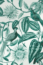 Graham & Brown Blue Amhersts Garden Wallpaper Sample - Image 2 of 3