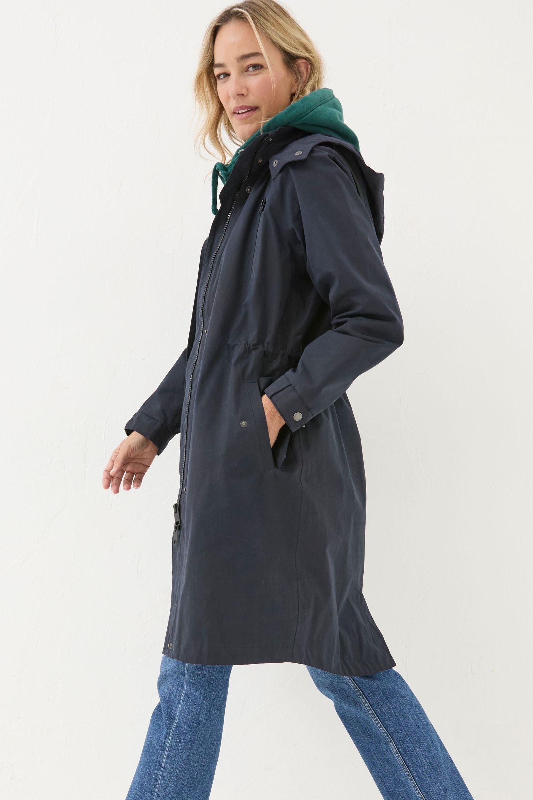 FatFace Waterproof Long Coat