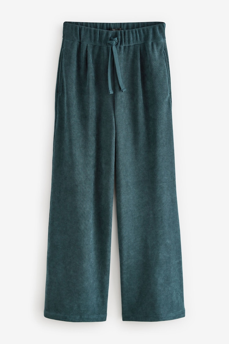 Green Pull-On Wide Leg Cord Trousers - Image 1 of 3