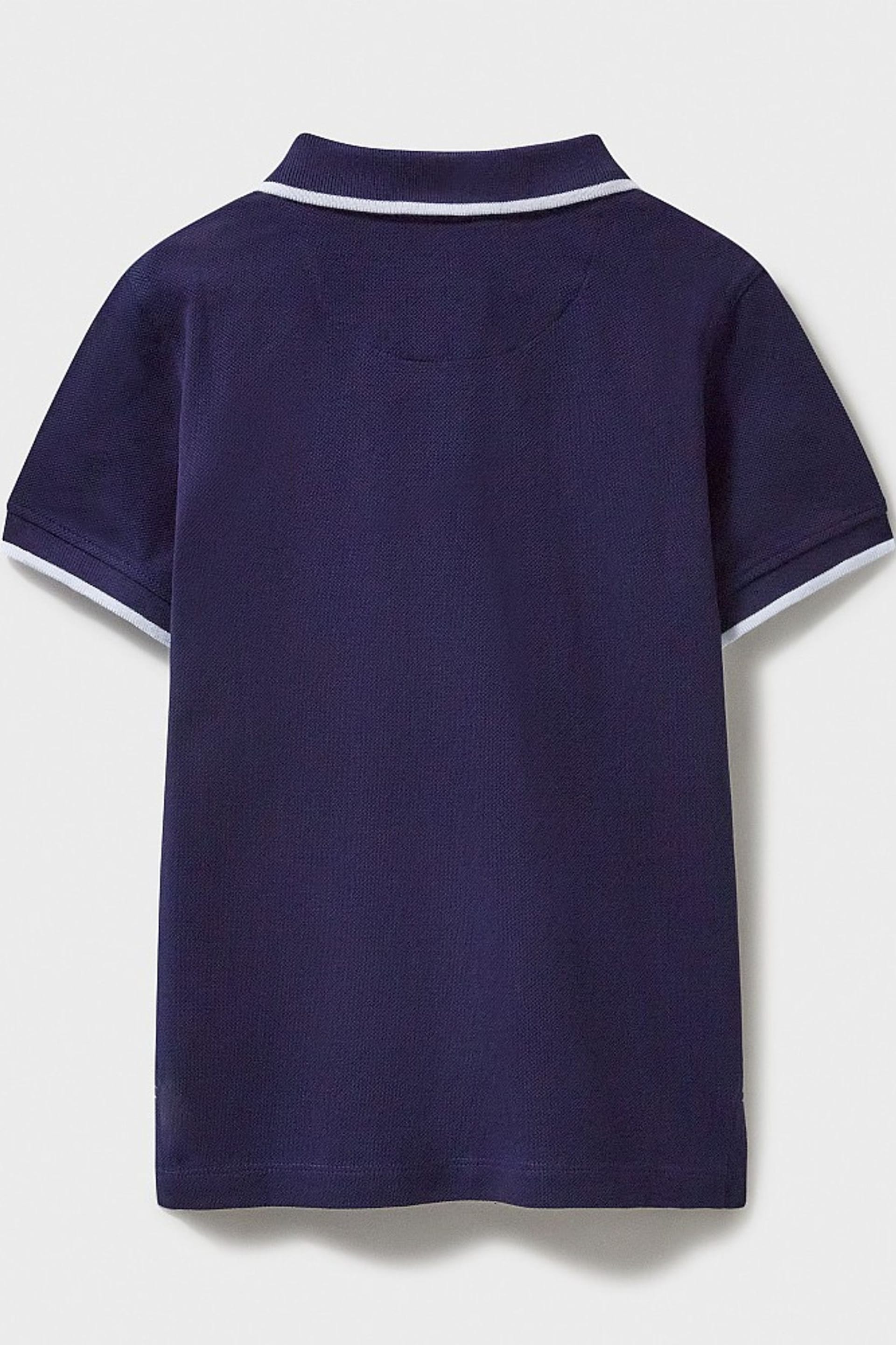 Crew Clothing Tipped Pique Short Sleeve Polo Shirt - Image 2 of 3