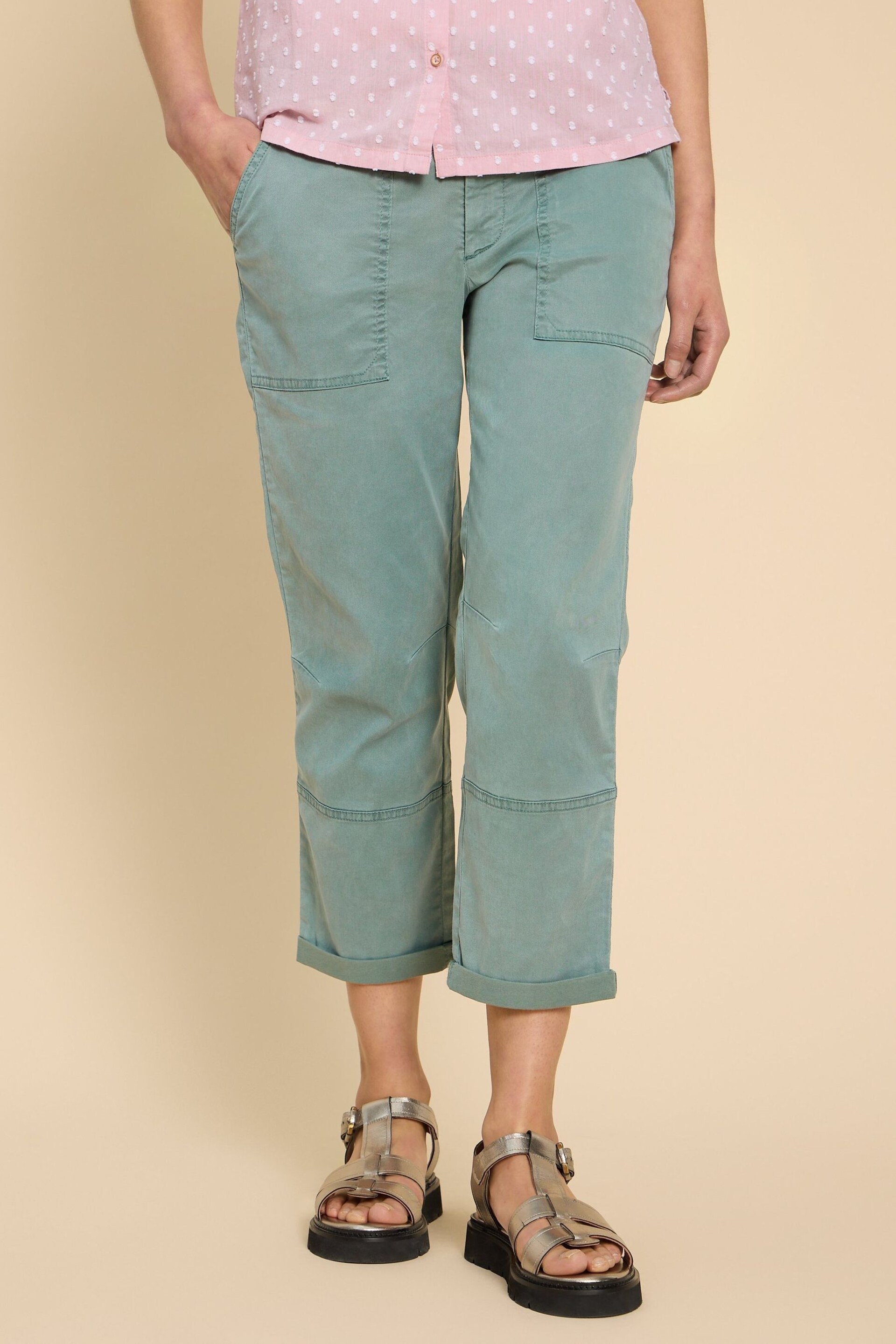 White Stuff Green Blaire Trousers - Image 1 of 7