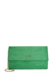 Dune London Green Ballads Structured Foldover Clutch Bag - Image 3 of 6