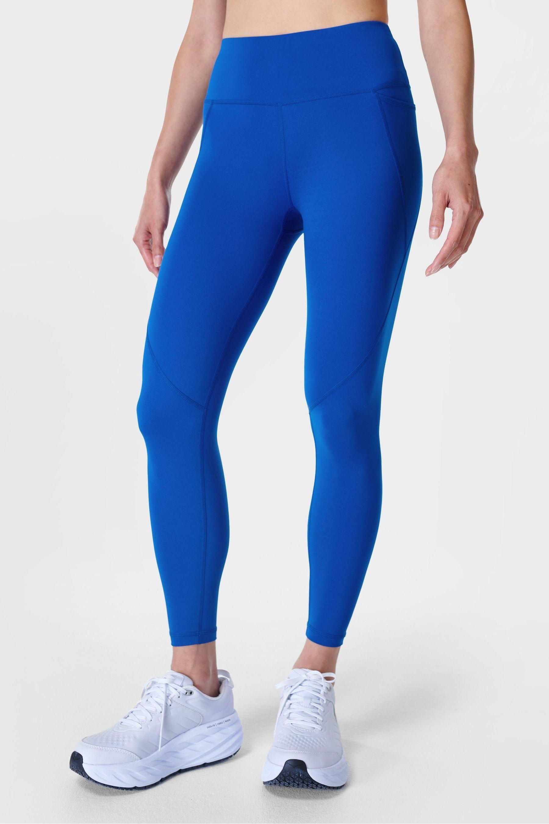 Blue athletic leggings new arrivals