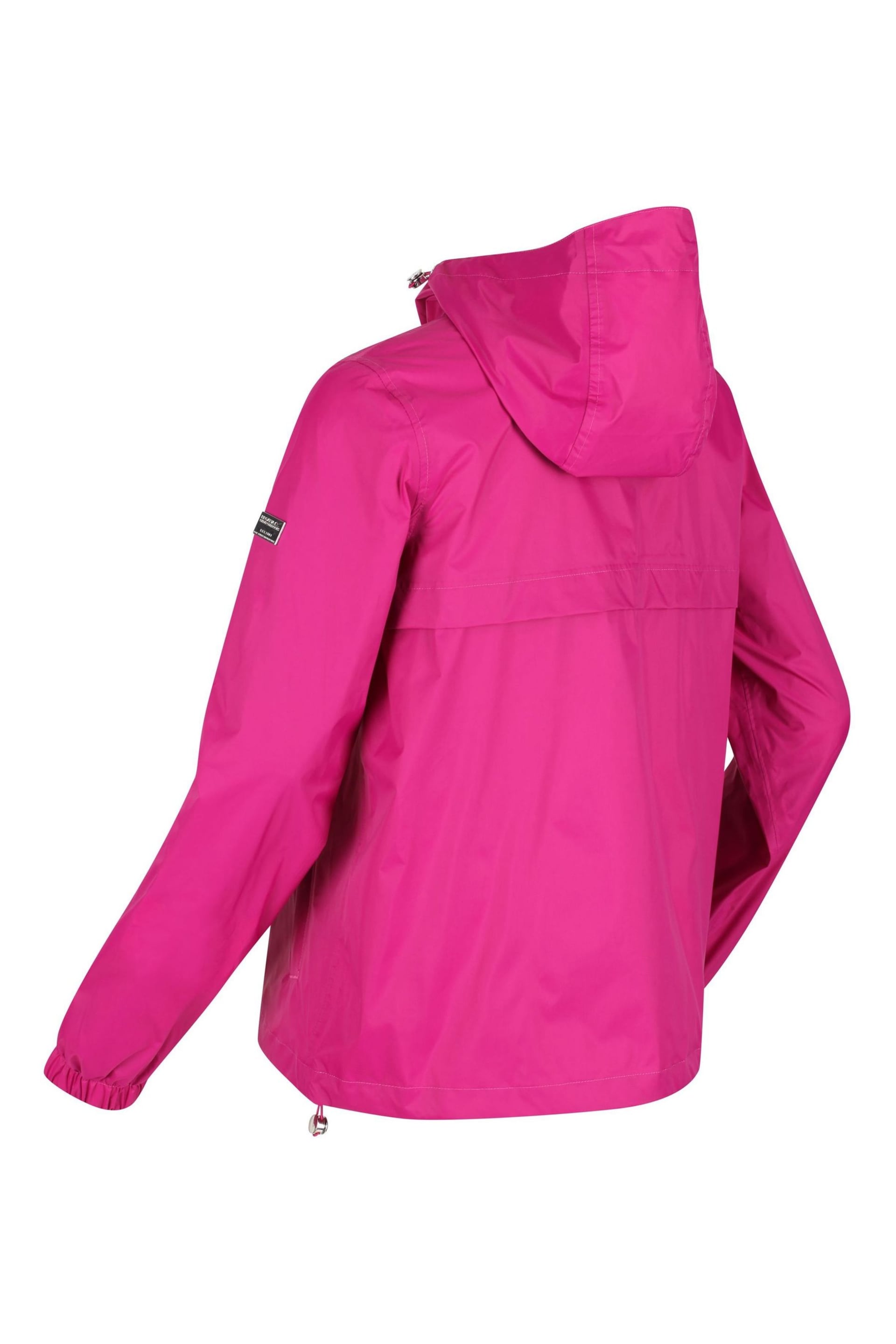Regatta Pink Lalita Waterproof Jacket - Image 10 of 10