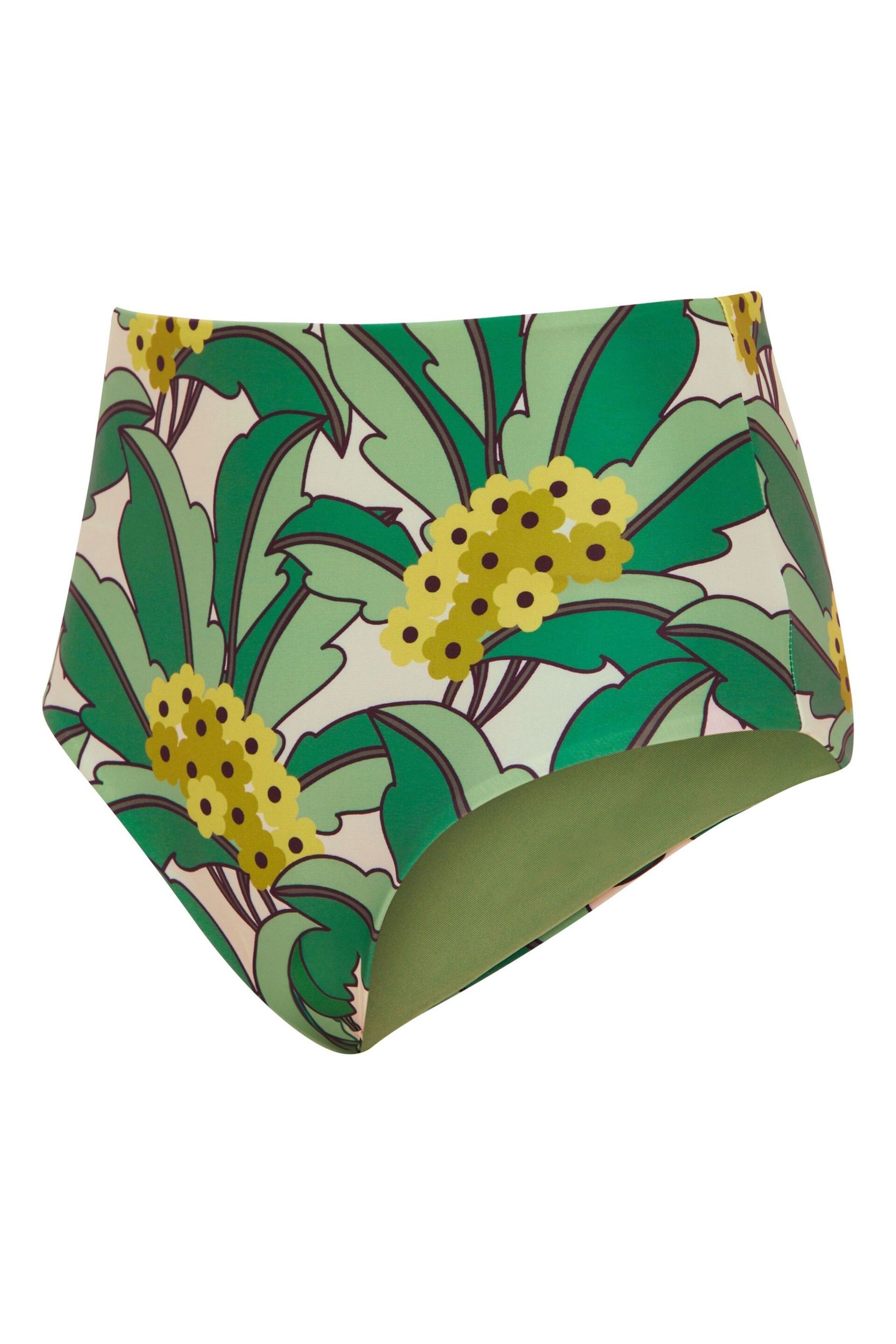 Regatta Green Orla Kiely Reversible Bikini Set - Image 7 of 9