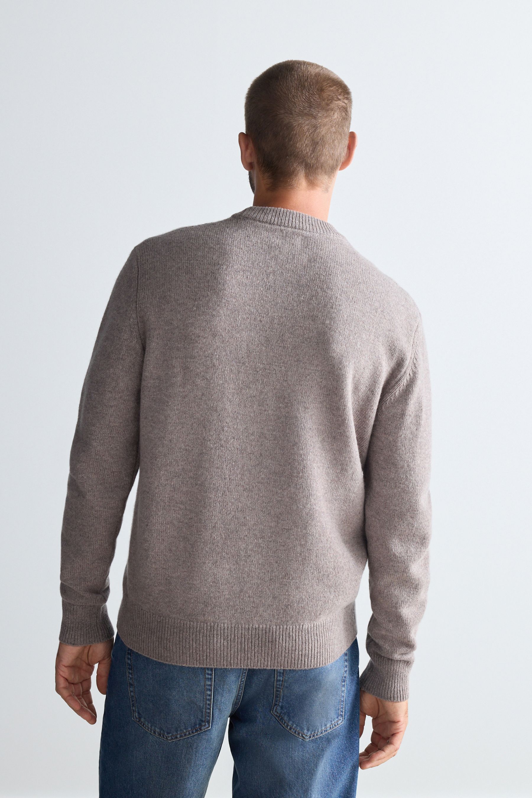 Next lambswool crew store