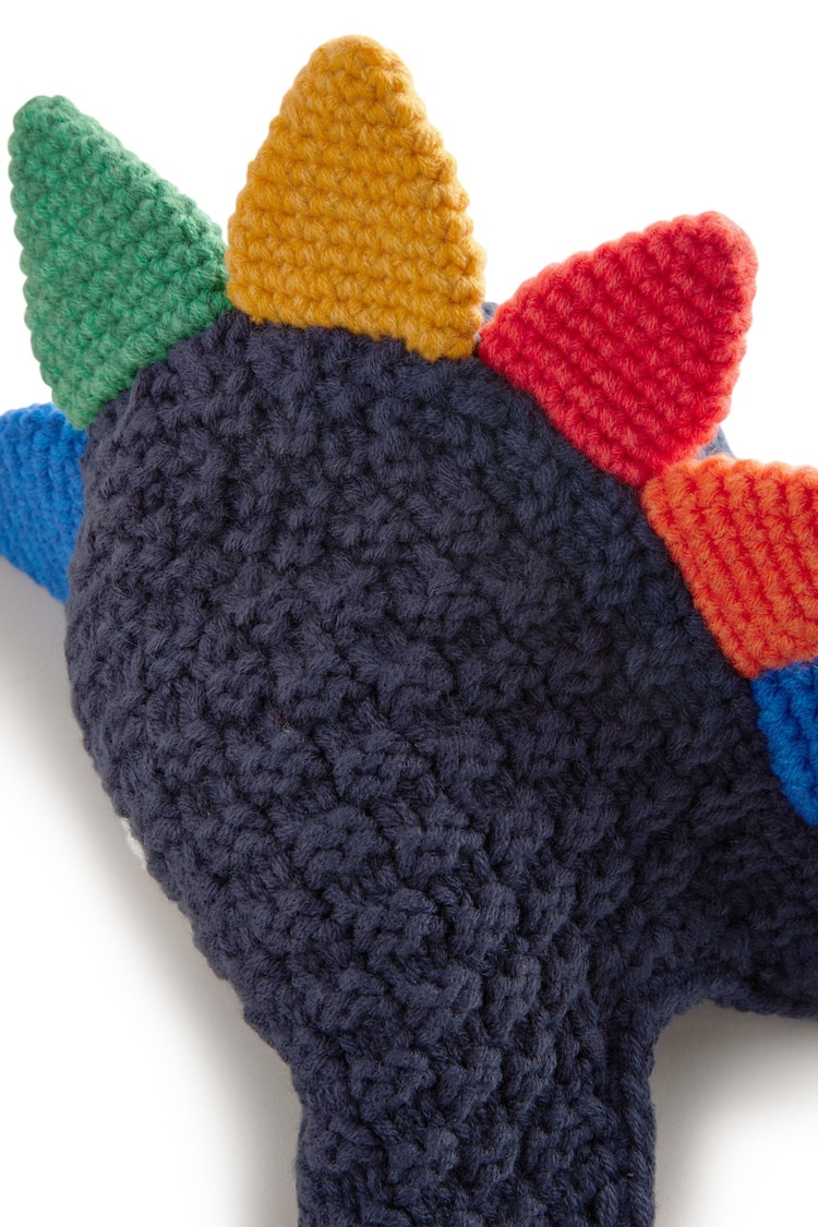 Navy Blue Dinosaur Inca Pattern Hat (3mths-13yrs) - Image 2 of 2