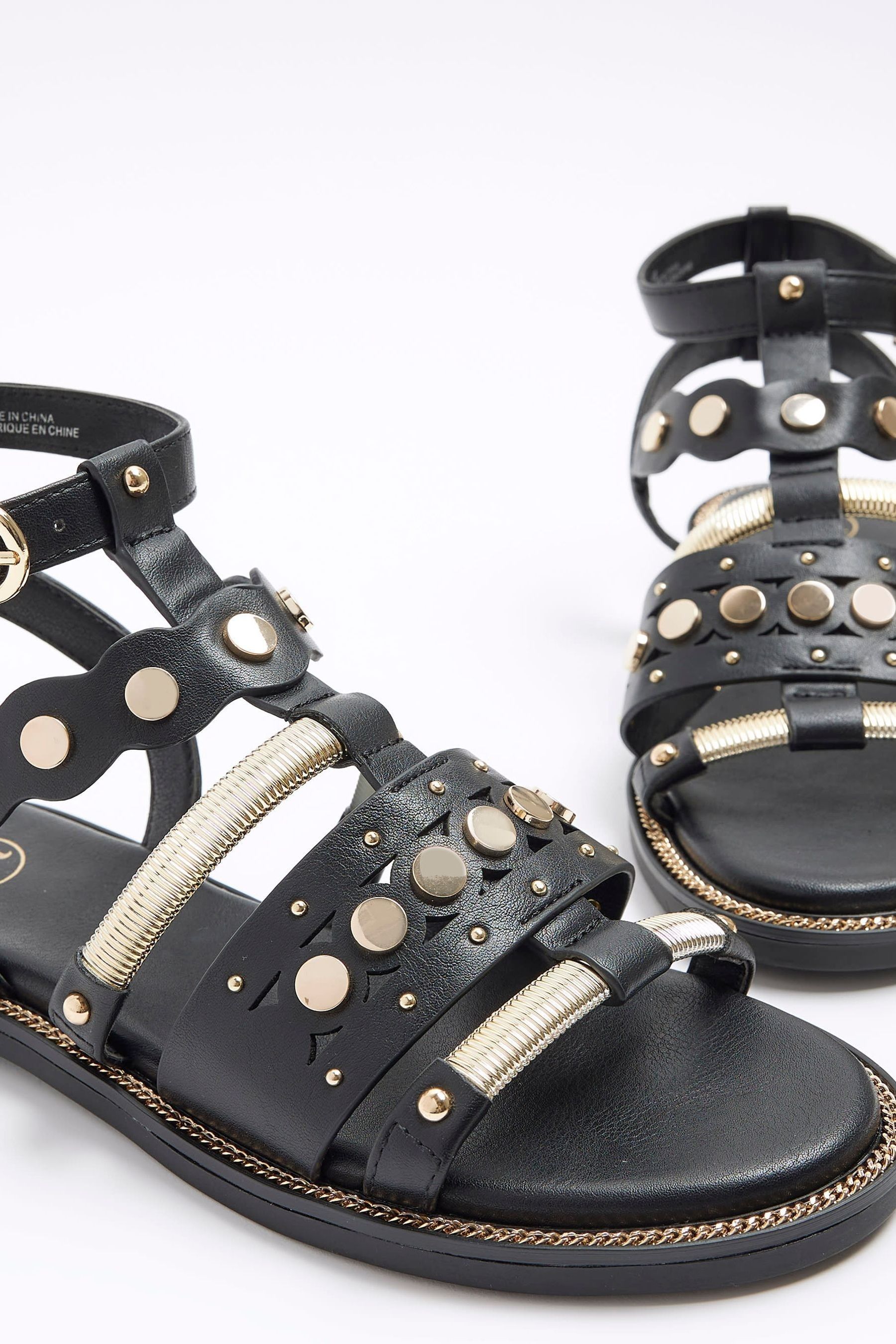 River island chain sandals discount