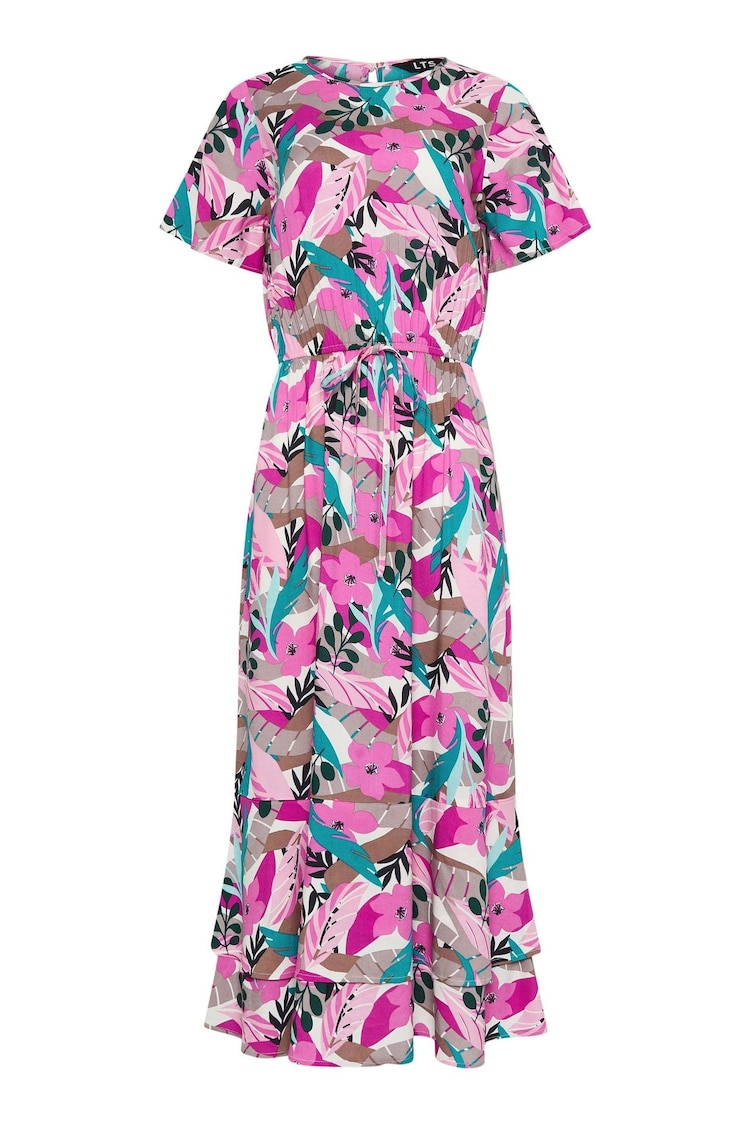 Long Tall Sally Pink Floral Print Maxi Dress - Image 5 of 5