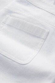 Seasalt Cornwall White Albert Quay Slim Fit Trousers - Image 5 of 5