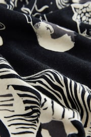 Black & White Animal 100% Cotton Nightie - Image 7 of 7