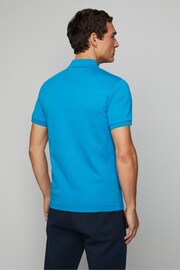 Hackett London Men Blue Short Sleeve Polo Shirt - Image 2 of 4