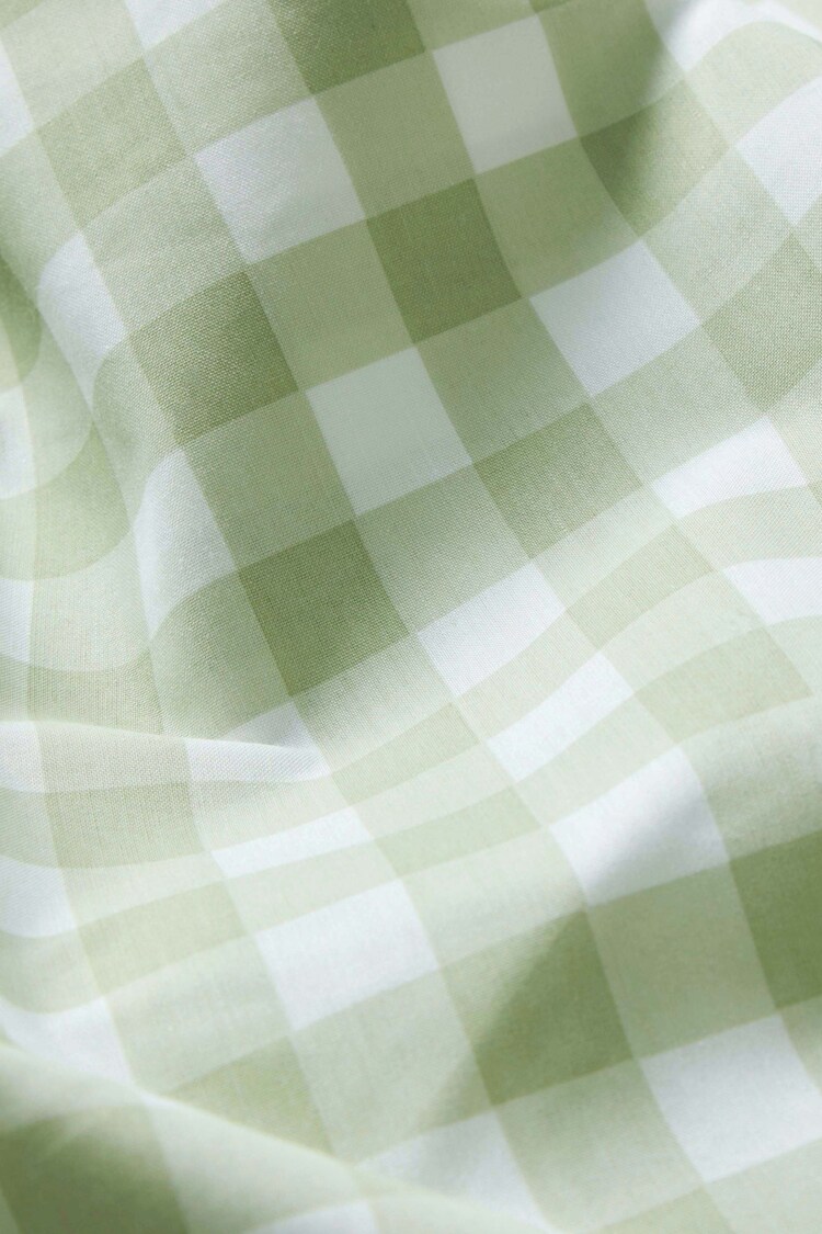 Buy Green Gingham Duvet Cover and Pillowcase Set from Next Australia