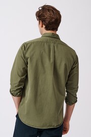 Aubin Olive Green 100% Cotton Shirt - Image 2 of 7