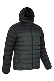 Mountain Warehouse Green Mens Seasons Padded Thermal Jacket - Image 2 of 4