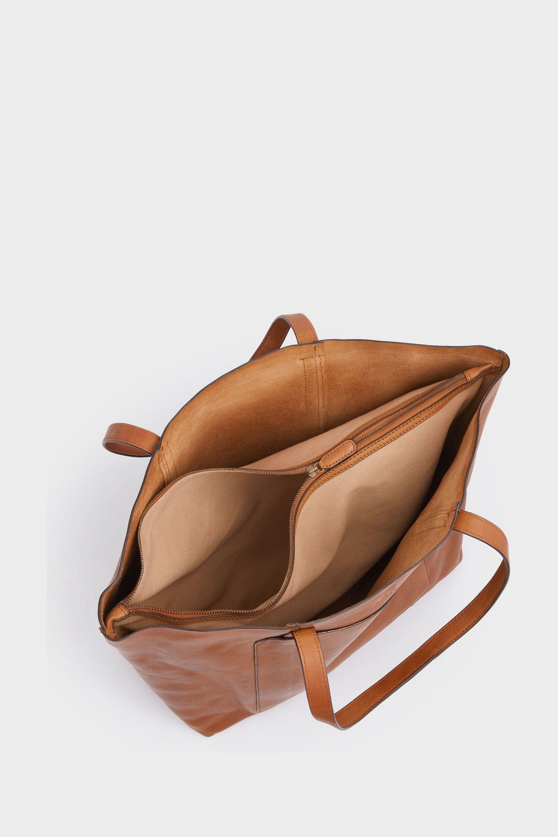 OSPREY LONDON The Vintage Leather Santa Fe Tote Bag