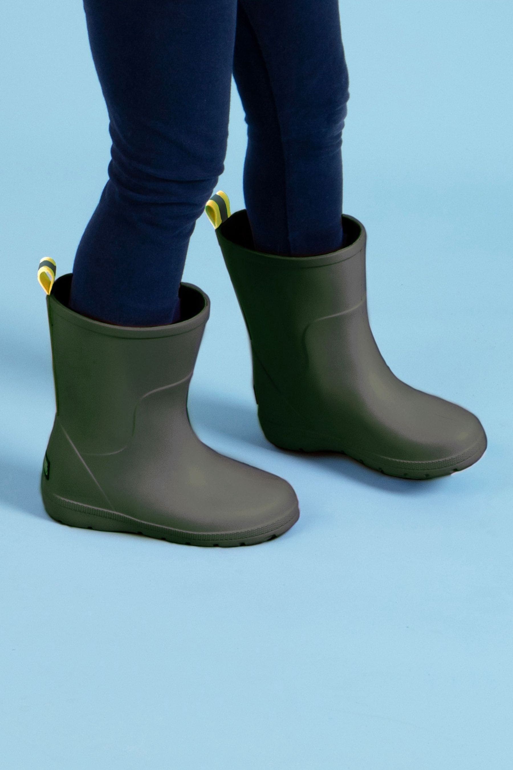 Totes Green Childrens Charley Welly Boots