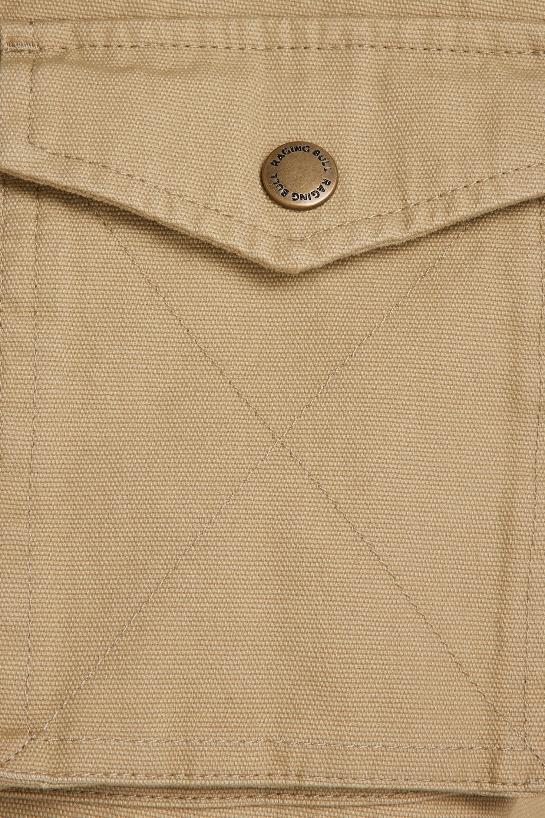 Buy Raging Bull Brown Canvas Twill Field Jacket from the Next UK online shop