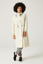 Regatta Cream Nerenda Waterproof Rain Trench - Image 1 of 9