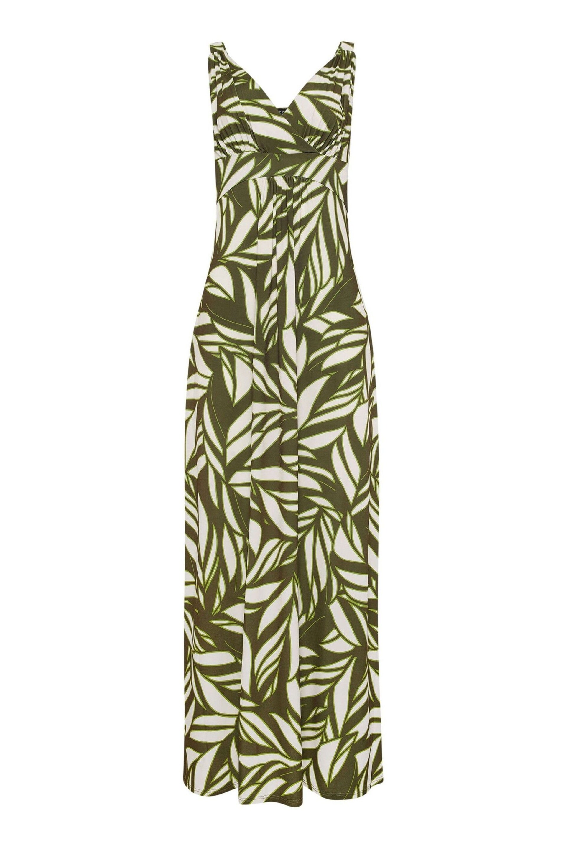 Long Tall Sally Green LTS Tall Wine Red Floral Print Maxi Dress - Image 5 of 5