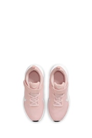 Nike Pale Pink Junior Revolution 7 Trainers - Image 5 of 10