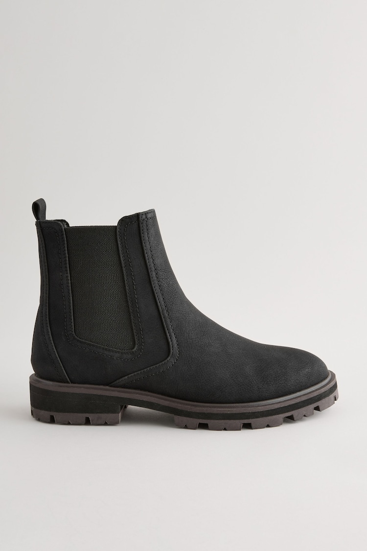 Black Regular/Wide Fit Forever Comfort® Chelsea Boots - Image 2 of 5