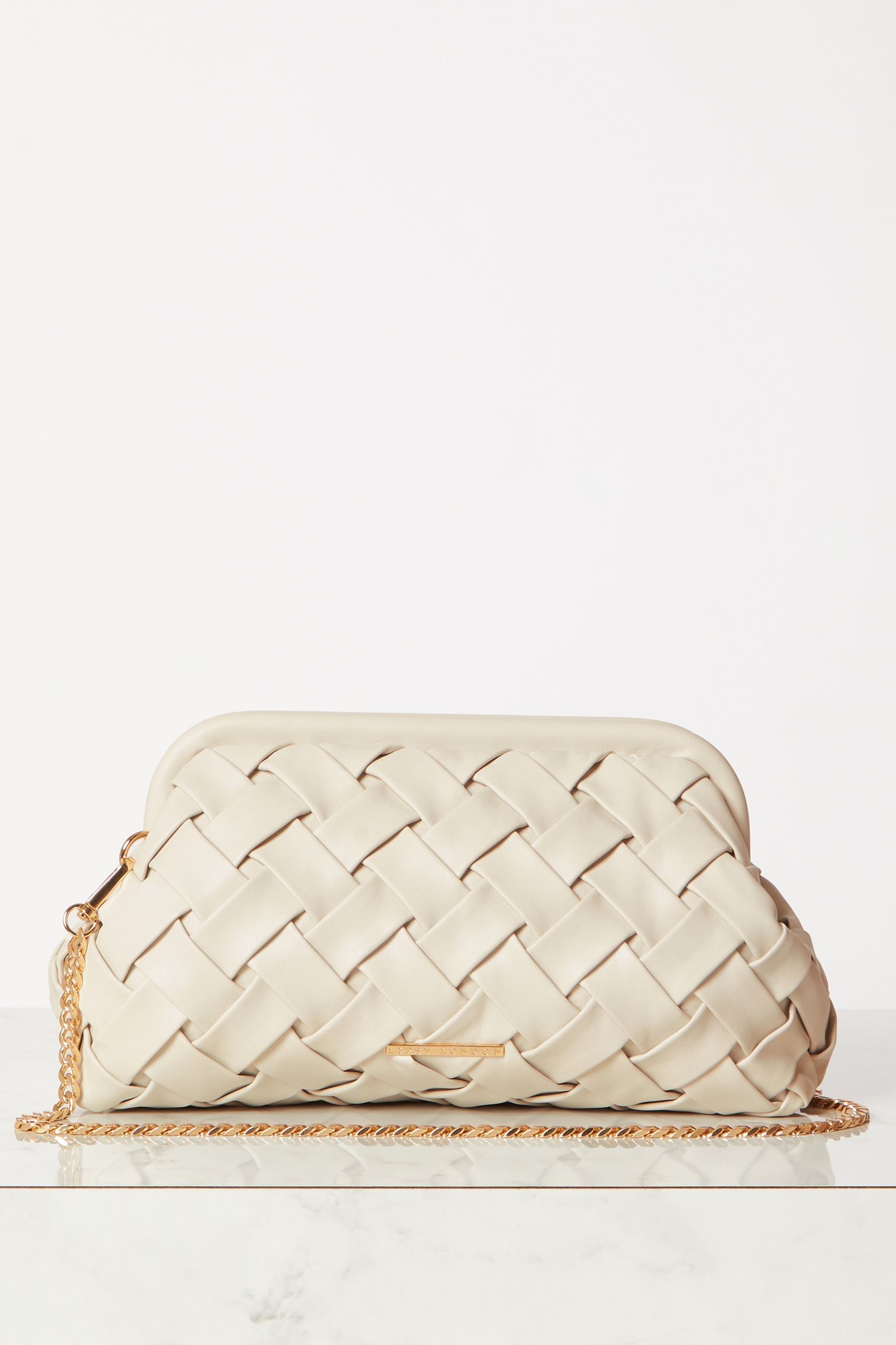 Buy Lipsy Cream Pouch Clutch Bag from Next Malta