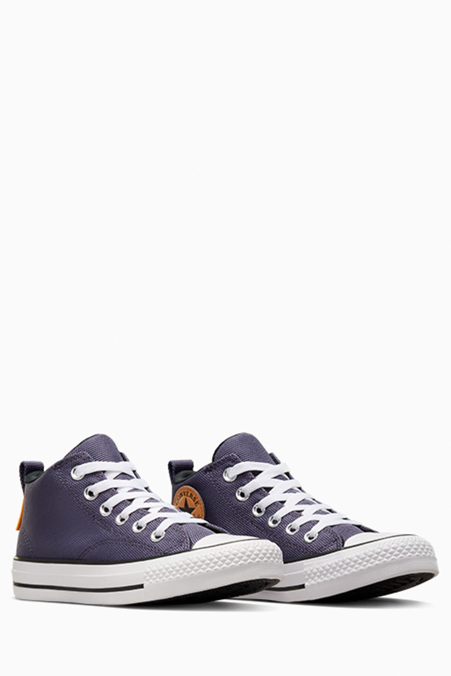 Converse Purple Youth Chuck Taylor ProTech Malden Street Trainers