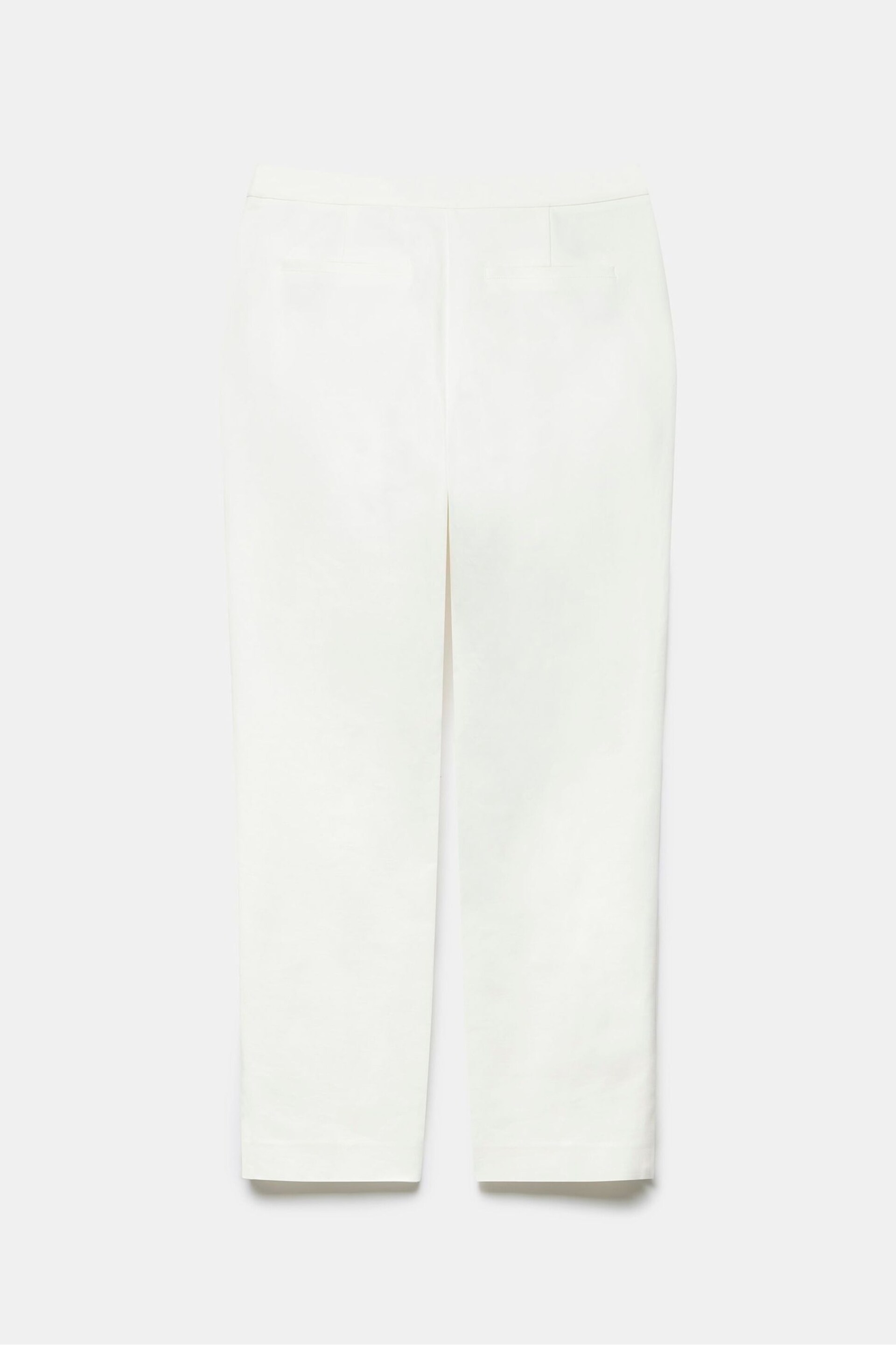 Mint Velvet White Slim Capri Trousers - Image 4 of 4