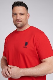 U.S. Polo Assn. Red Mens Big & Tall Player 3 T-Shirt - Image 2 of 7